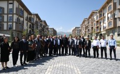 President Ilham Aliyev, First Lady Mehriban Aliyeva meet residents of Kalbajar (PHOTO/VIDEO)