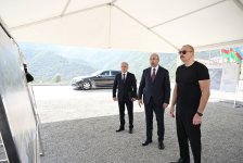 President Ilham Aliyev lays foundation for Kalbajar City Park (PHOTO/VIDEO)