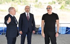 President Ilham Aliyev lays foundation for Kalbajar City Park (PHOTO/VIDEO)