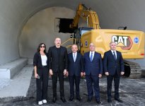 President Ilham Aliyev, First Lady Mehriban Aliyeva view ongoing works on Toganali-Kalbajar-Istisu highway (PHOTO/VIDEO)