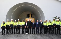President Ilham Aliyev, First Lady Mehriban Aliyeva view ongoing works on Toganali-Kalbajar-Istisu highway (PHOTO/VIDEO)