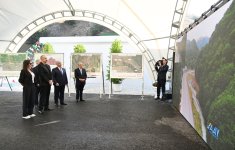 President Ilham Aliyev, First Lady Mehriban Aliyeva view ongoing works on Toganali-Kalbajar-Istisu highway (PHOTO/VIDEO)