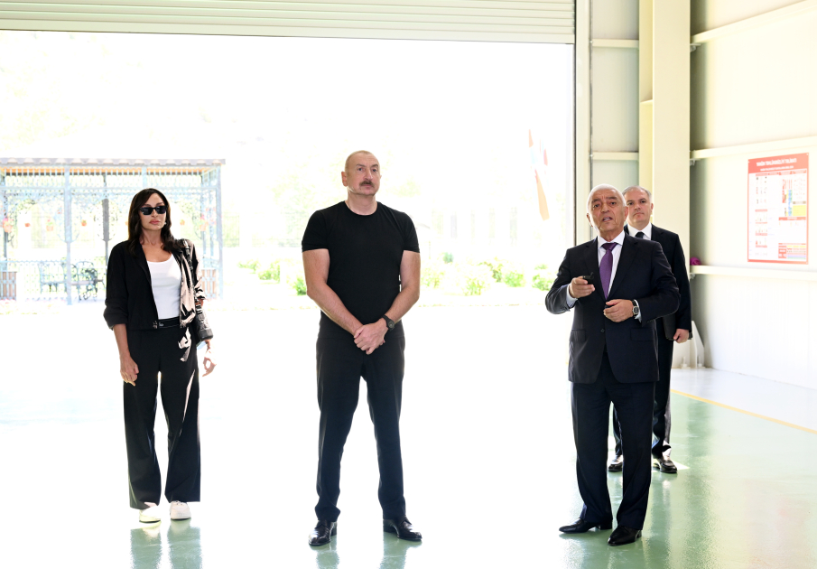 President Ilham Aliyev, First Lady Mehriban Aliyeva attend opening ceremony of small hydroelectric power plants in Kalbajar’s Vang village (PHOTO/VIDEO)
