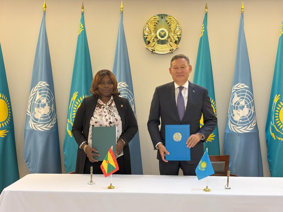 Kazakhstan and Grenada sign off on visa-free agreement for diplomats and officials
