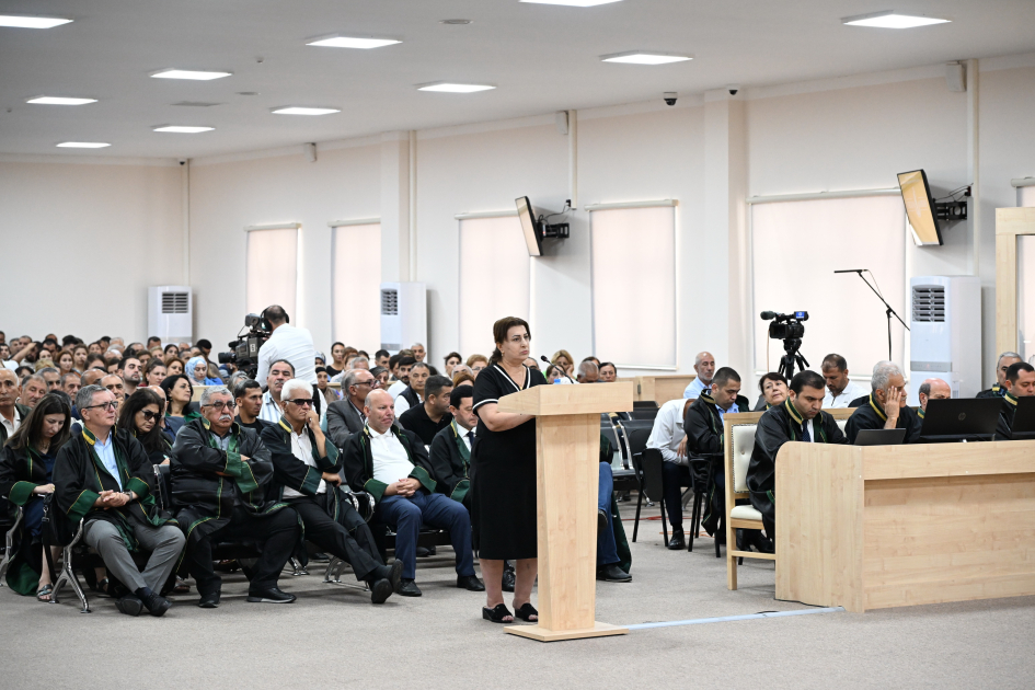 Forcibly displaced persons, including those injured, and subjected to torture in captivity due to Armenian armed forces’ attacks on Aghdam, Lachin, Gubadli, and Fuzuli testify in court (PHOTO)