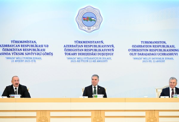 Azerbaijan, Turkmenistan, Uzbekistan set new strategic course - spanning energy and transport