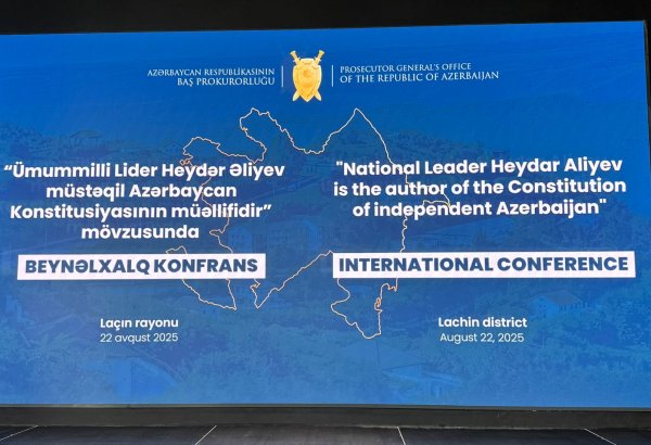 Azerbaijan’s Prosecutor General’s Office holds international conference in Lachin (PHOTO)