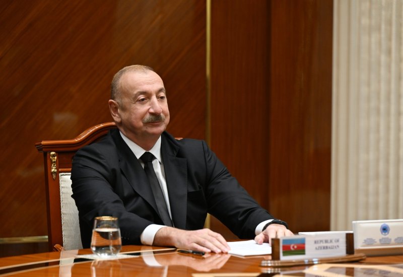 Azerbaijan, Turkmenistan, and Uzbekistan hold key geostrategic position connecting East with West and North with South - President Ilham Aliyev (FULL SPEECH)
