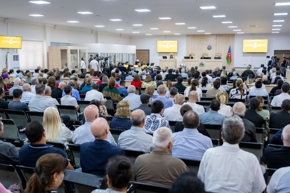Forcibly displaced persons, including those injured, and subjected to torture in captivity due to Armenian armed forces’ attacks on Aghdam, Lachin, Gubadli, and Fuzuli testify in court (PHOTO)