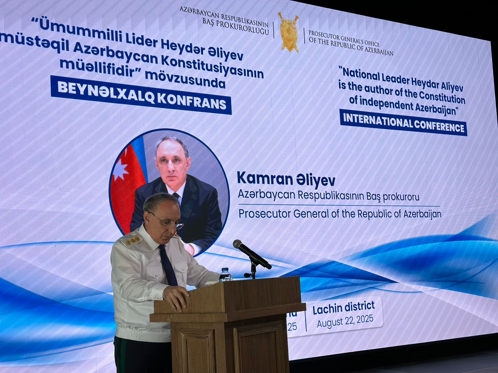 Azerbaijan’s Prosecutor General’s Office holds international conference in Lachin (PHOTO)