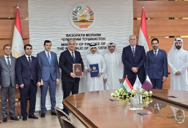 Qatar Fund for Dev't extends loan support to Tajikistan’s Rogun HPP project