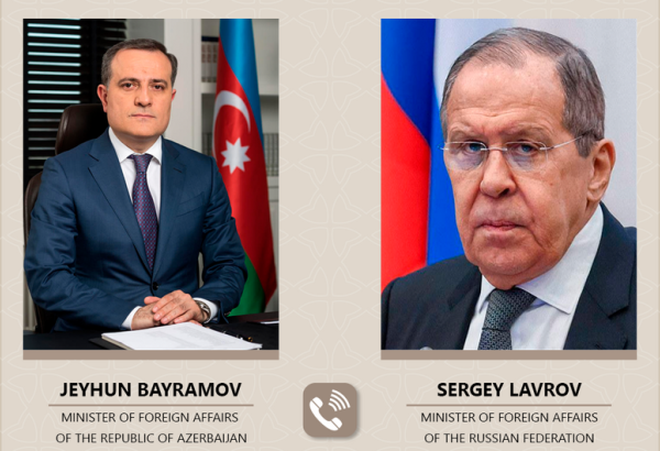 Azerbaijani, Russian FMs talk regional and int'l security issues