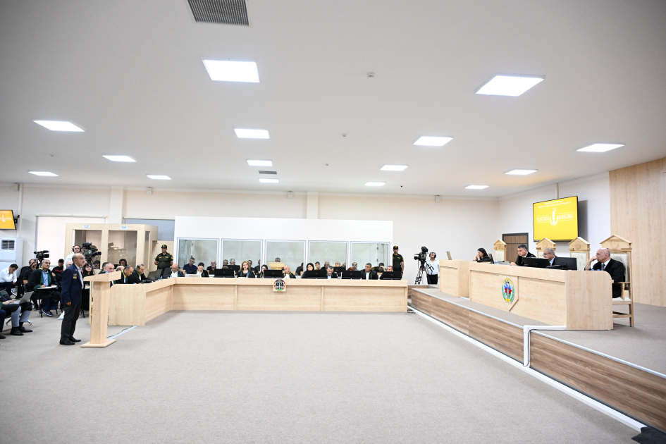 Victims of Armenian armed forces’ attacks on Shusha, Kalbajar, Fuzuli, and Zangilan testify in court (PHOTO)