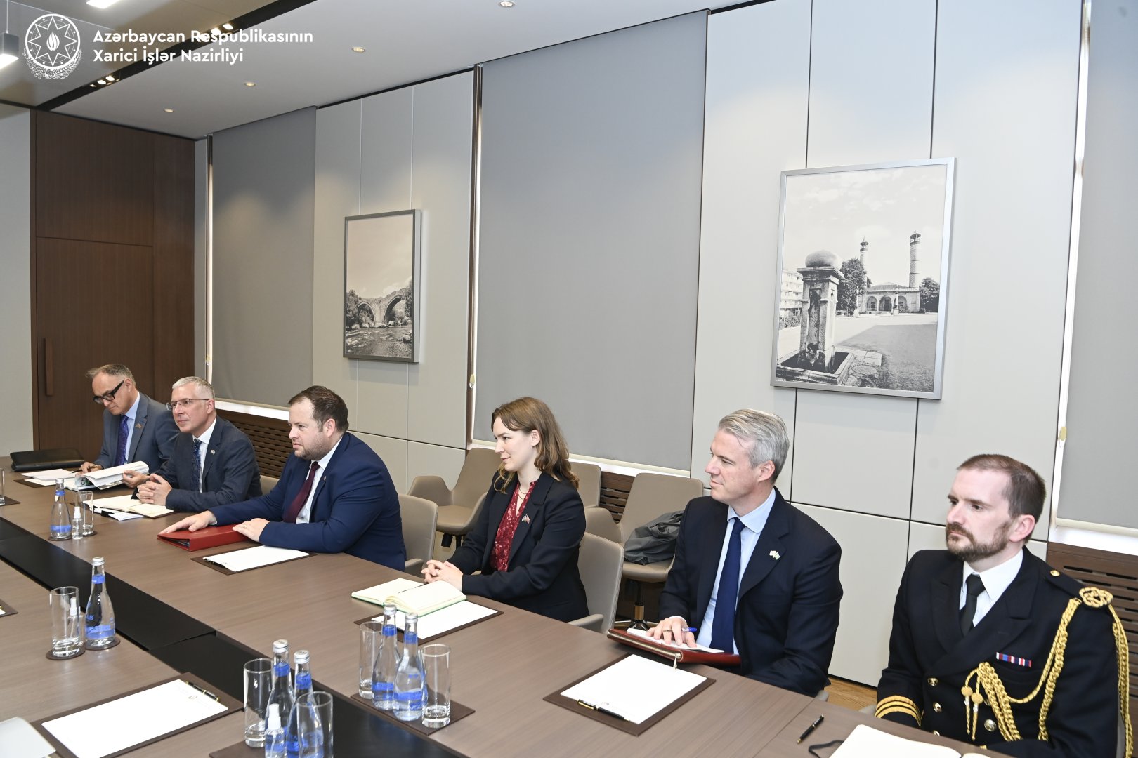 Azerbaijani FM meets UK's Stephen Doughty (PHOTO)
