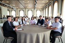 Azerbaijan's Lachin hosts panel discussion on youth in cultural and creative industries (PHOTO)