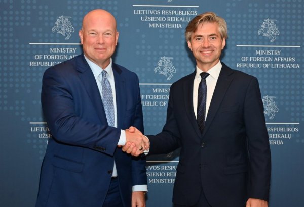 Lithuanian FM meets U.S. ambassador to NATO in Vilnius