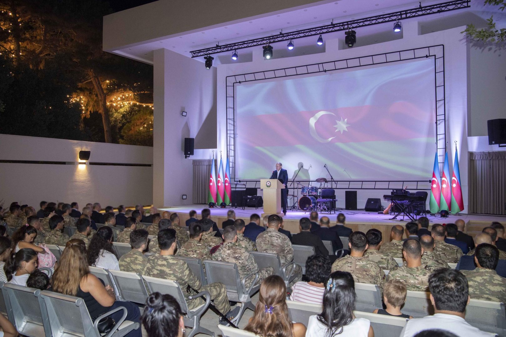 Patriotic War participants honored at "Bilgah" recreation center of Azerbaijan's State Security Service (PHOTO)