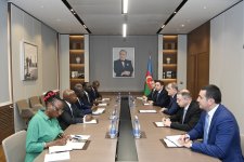 Azerbaijani, Ugandan FMs hold political consultations (PHOTO)