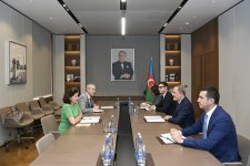 French Ambassador concludes diplomatic mission in Azerbaijan (PHOTO)