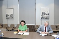 French Ambassador concludes diplomatic mission in Azerbaijan (PHOTO)
