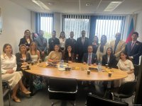 Group of media reps visit Azerbaijan's mission to NATO (PHOTO)