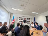 Group of media reps visit Azerbaijan's mission to NATO (PHOTO)