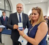 Multiple families relocating to Aghdam's Khidirli village receive keys to houses (PHOTO)