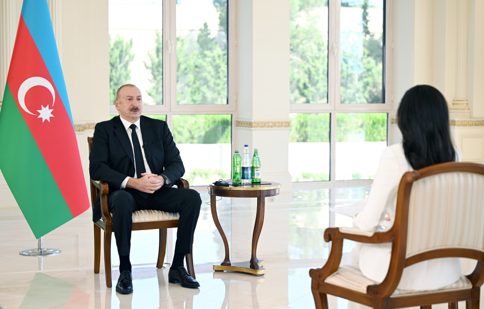 When new government in Syria came to power, we were very enthusiastic about that, and definitely we supported it - President Ilham Aliyev