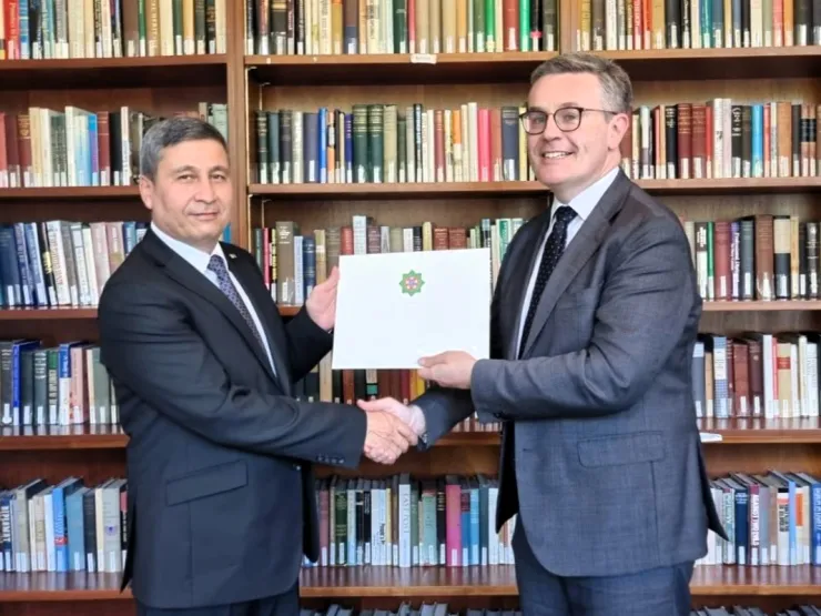 Turkmenistan's Ambassador presents credentials in Ireland, strengthens bilateral ties