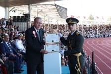 Azerbaijan Defense Minister attends graduation ceremonies of Turkish military academies (PHOTO)
