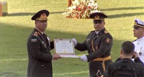 Azerbaijan Defense Minister attends graduation ceremonies of Turkish military academies (PHOTO)