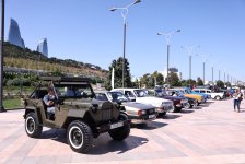"Horsepower" - Classic car parade and chovgan game held (PHOTO)