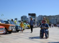 "Horsepower" - Classic car parade and chovgan game held (PHOTO)