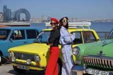 "Horsepower" - Classic car parade and chovgan game held (PHOTO)