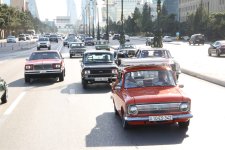 "Horsepower" - Classic car parade and chovgan game held (PHOTO)