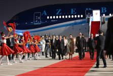 President Ilham Aliyev arrives on working visit to China (PHOTO/VIDEO)