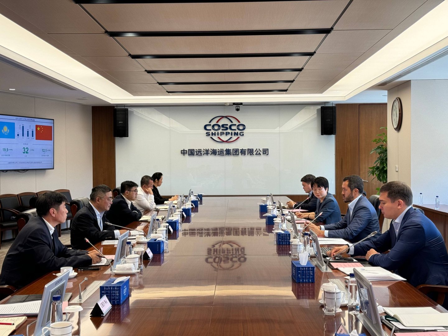 Kazakhstan Railways, China’s COSCO Shipping deepen strategic co-op on Middle Corridor