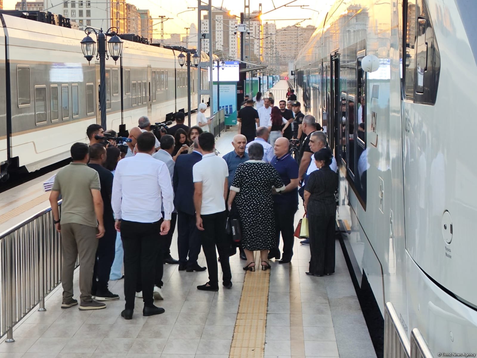 Azerbaijan resumes train service on Baku-Agdam route