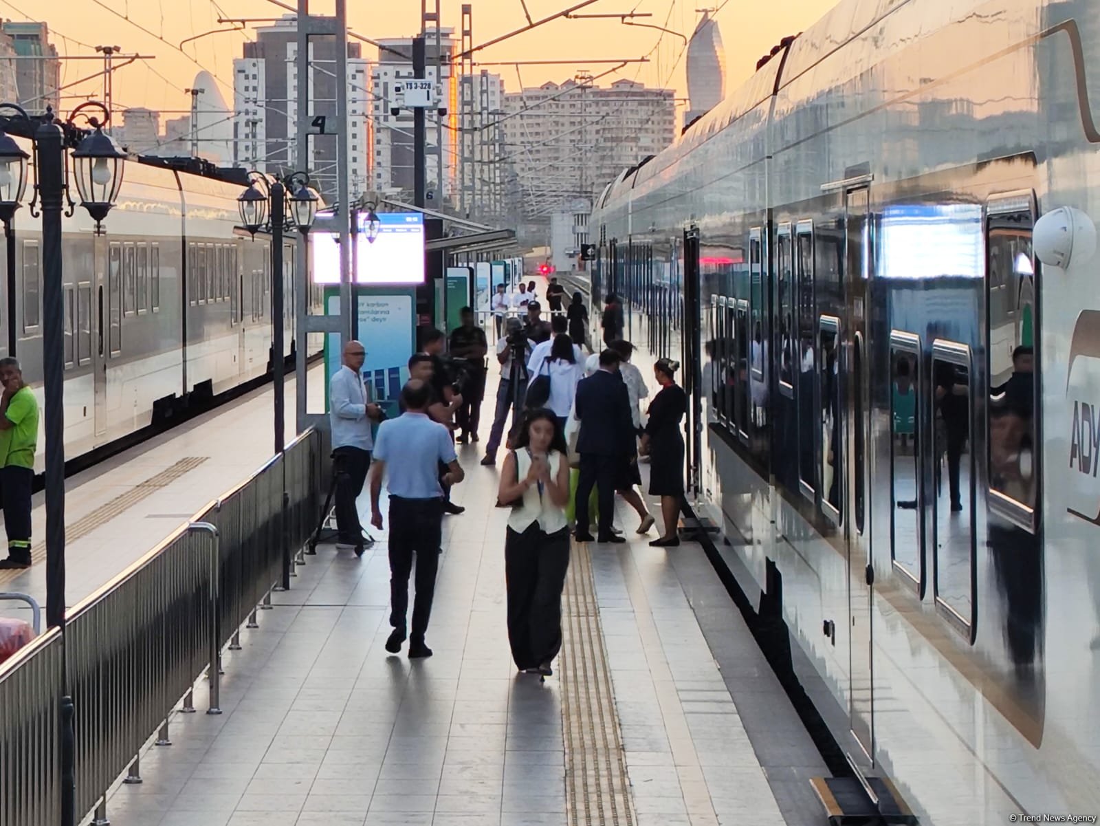 Azerbaijan resumes train service on Baku-Agdam route