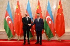 President Ilham Aliyev, President Xi Jinping hold meeting (PHOTO/VIDEO)
