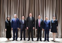 President Ilham Aliyev meets CEO of CETC in Tianjin (PHOTO/VIDEO)