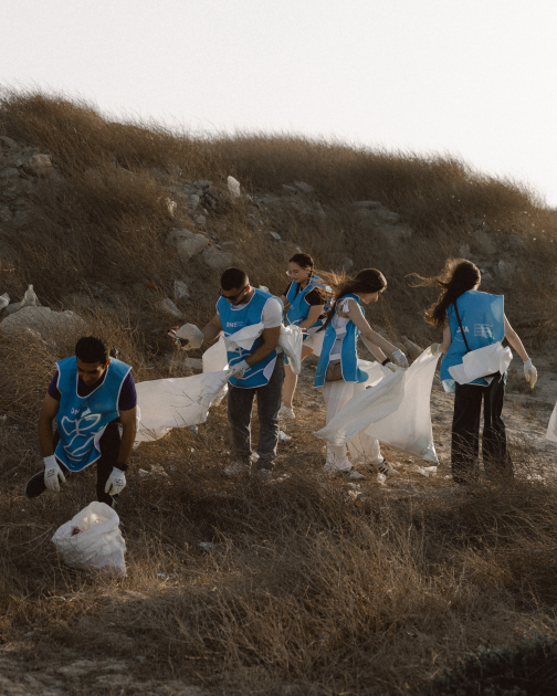 Heydar Aliyev Foundation VP Leyla Aliyeva and Head of Baku Media Center Arzu Aliyeva participate in cleanup campaign in Bilgah (PHOTO)