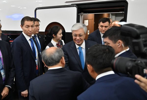 President of Kazakhstan arrives in Chinese capital