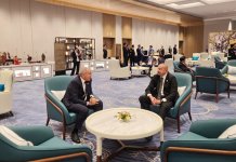 President Ilham Aliyev meets with Prime Minister Nikol Pashinyan (PHOTO/VIDEO)