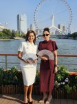 First Lady Mehriban Aliyeva participates in boat trip with spouses of heads of state and government attending meeting in "SCO Plus" format (PHOTO)