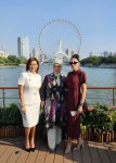 First Lady Mehriban Aliyeva participates in boat trip with spouses of heads of state and government attending meeting in "SCO Plus" format (PHOTO)