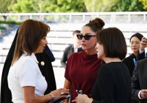 First Lady Mehriban Aliyeva participates in boat trip with spouses of heads of state and government attending meeting in "SCO Plus" format (PHOTO)