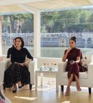 First Lady Mehriban Aliyeva participates in boat trip with spouses of heads of state and government attending meeting in "SCO Plus" format (PHOTO)