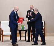 President Ilham Aliyev meets AIIB President in Tianjin (PHOTO/VIDEO)