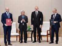 President Ilham Aliyev meets AIIB President in Tianjin (PHOTO/VIDEO)